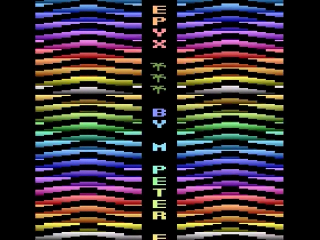California Games title screen for Atari 2600